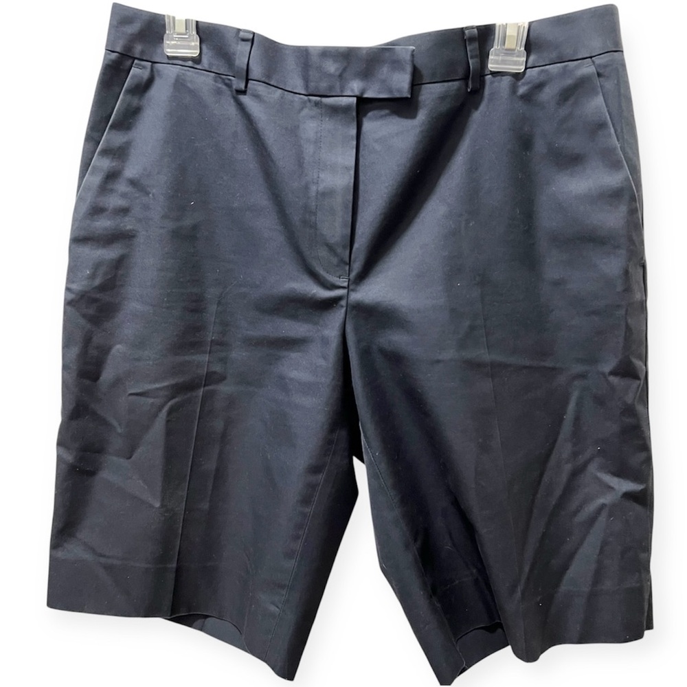 Brooks Brothers Women’s Navy Flat Front Shorts | Size 12 | Like new!